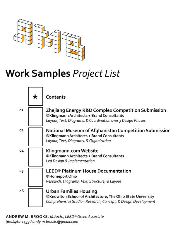 Table of Contents