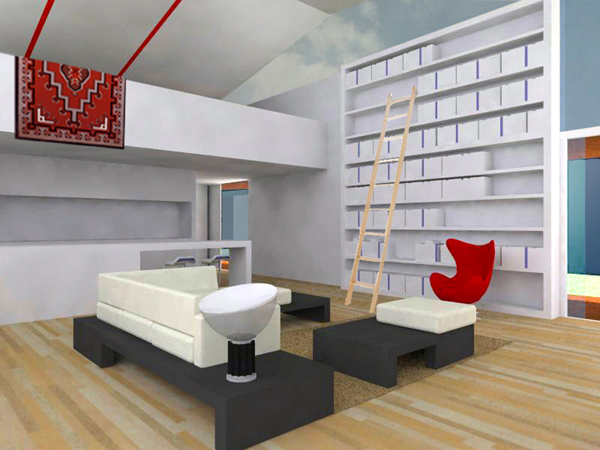 modern cabin