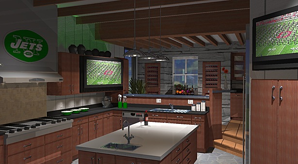 Interior Design, Kitchen, Millerton House