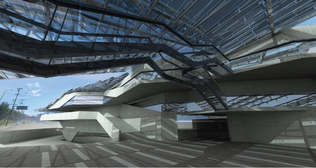 Courtyard Render