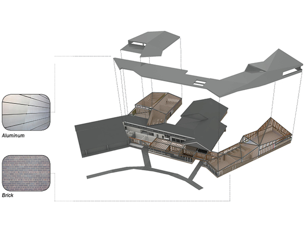 Structural and material diagram.