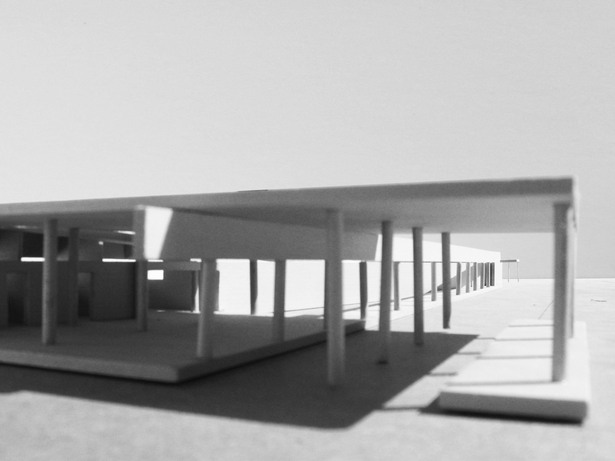model view from back