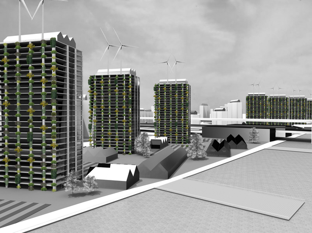Vertical Garden Houses