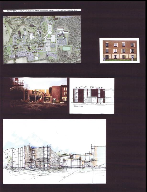 Site Plan (satelite), Construction of the First Addition, Initial Sketch of the Second Addition