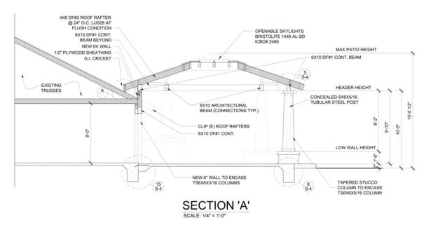 Pavilion Section 'A'