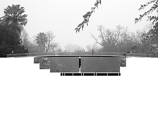 San Antonio River Bridge Section