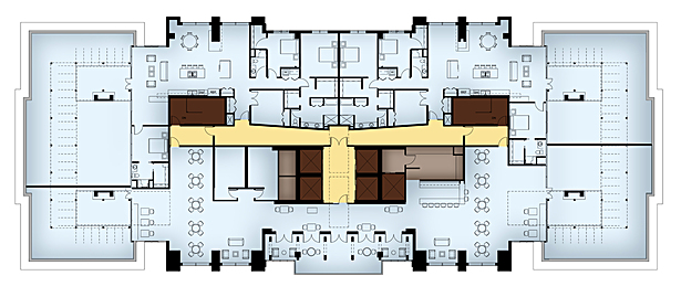 Typical apartment building