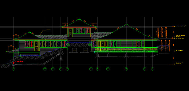 I was an AutoCAD operator for the Lanai House, designed by Architect Ryan Levis.