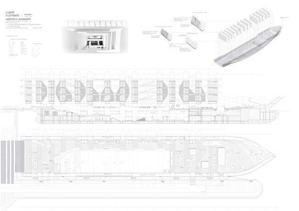 access plan and longitudinal section