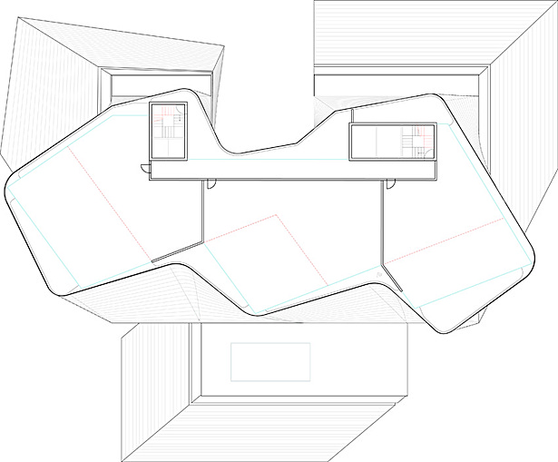 Upper floor plan