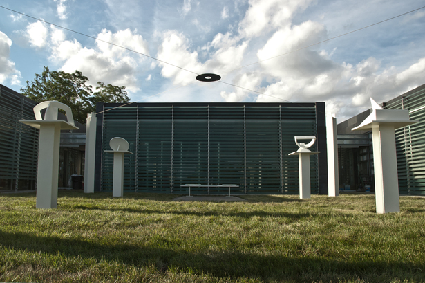 Final Photo South Existing Dale Eldridge Sundial Sculpture