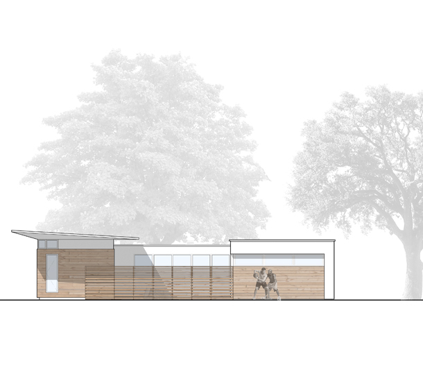 east elevation