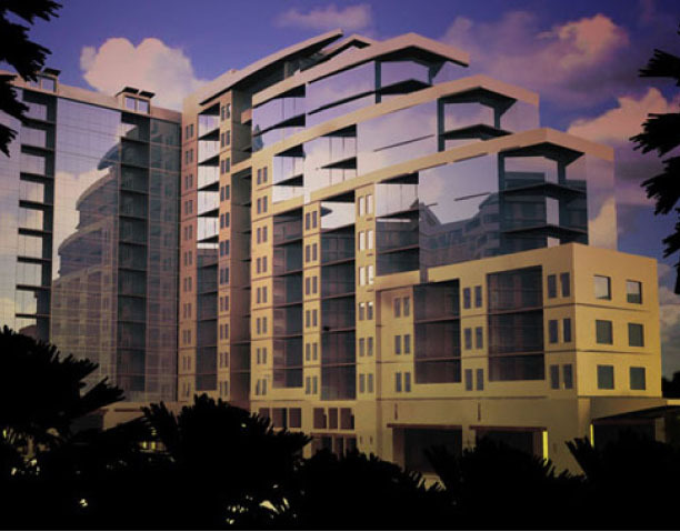 3D Model of design for Embassy Suites in Ka'anapali, HI