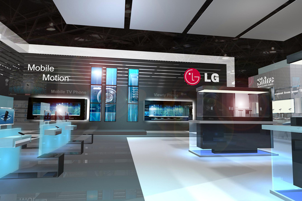 Mobile phone interactive zone