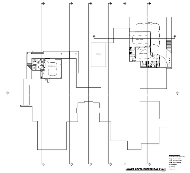 Lower Level Electrical Plan