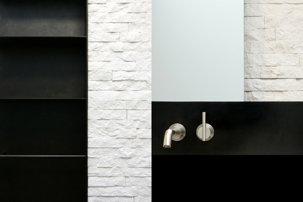 Midtown Minimal bath Detail. Photo: T. G. Olcott