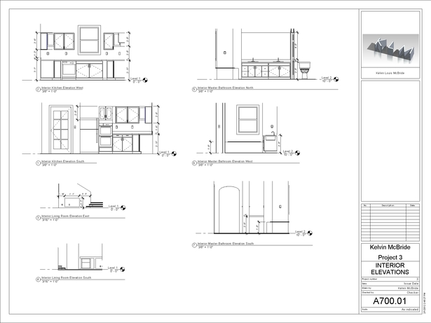 A700-01 - Interior Elevations