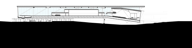 Section through Conference Center
