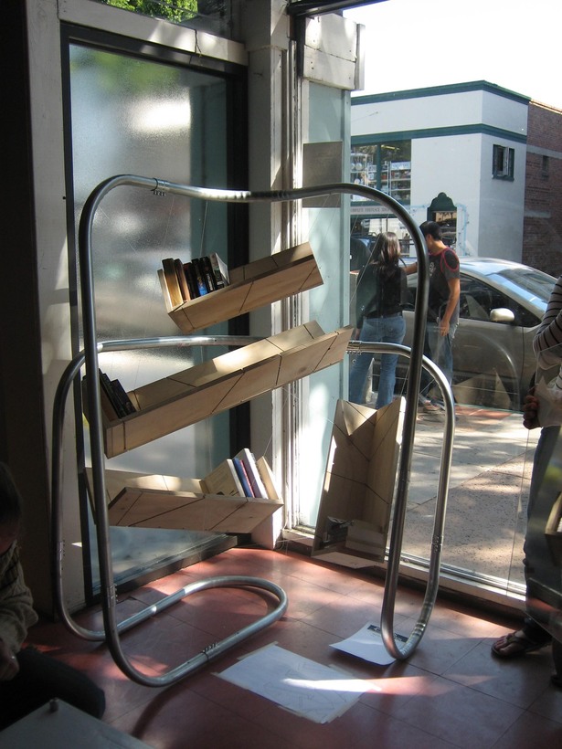 suspended shelves