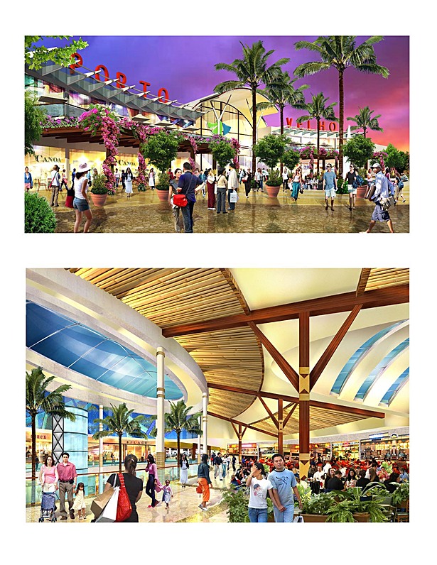 Original conceptual design and rendering - Interior and exterior