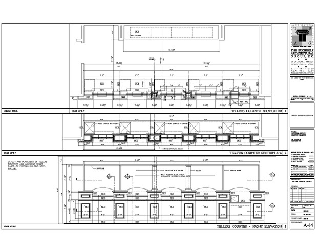 Tellers counter details