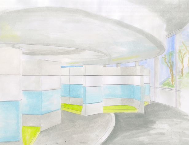 Meditation Space Typical Layout