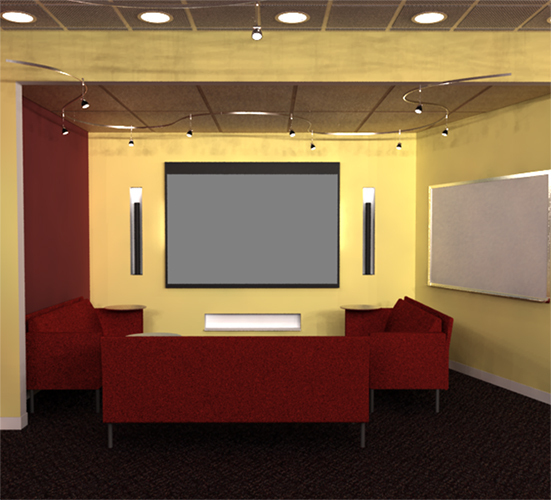 Close up of screening area