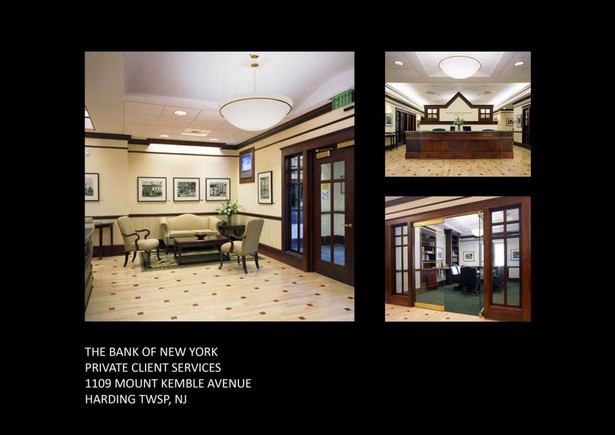 Front lobby, reception desk & conference room.