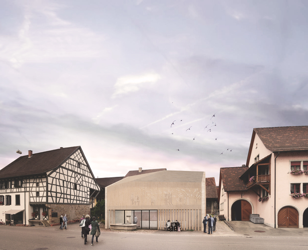 Exterior perspective