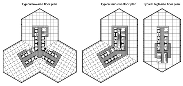 Typical floor plans