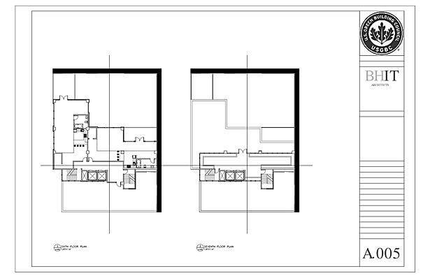 Sixth and Seventh Floor Plans
