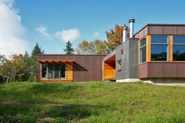 Vermont Cabin exterior, © RES4
