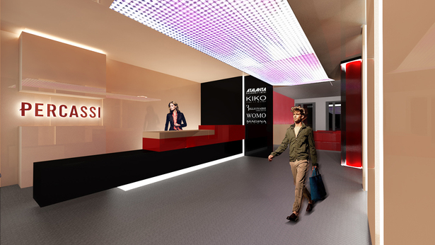 Percassi Offices:Italy (Milan & Bergamo)Architect /Head Designer:Marco Rocha