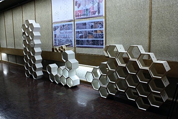 Hexy Wall : Furniture Project