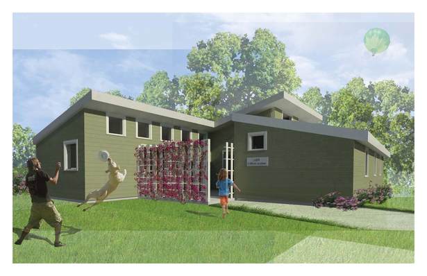 Revit Rendering of Front Exterior