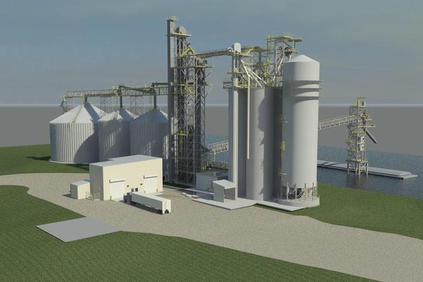 View of Revit model looking Southwest
