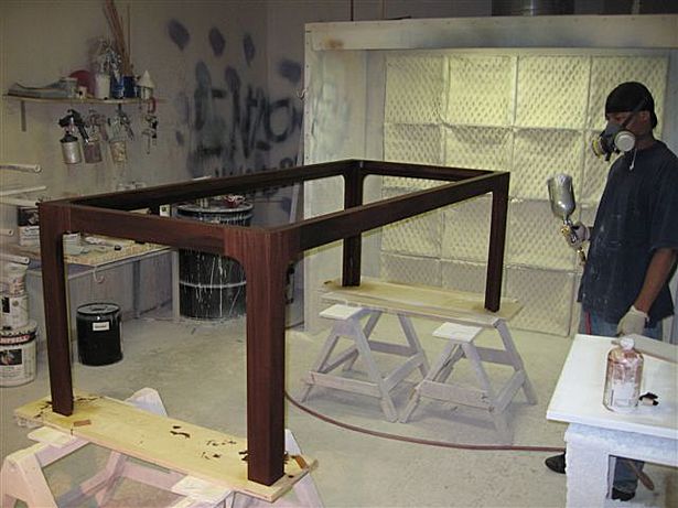 during fabrication