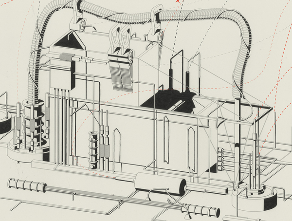 Final Drawing after using Digital and Analog medias