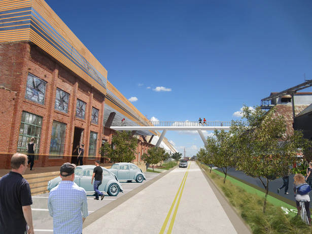 proposal for the main street down the site