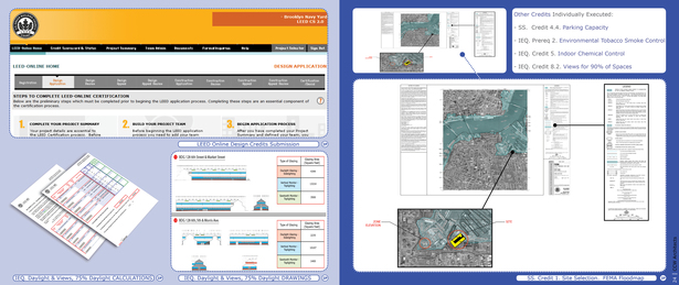 Professional Work Sample - LEED Online Development