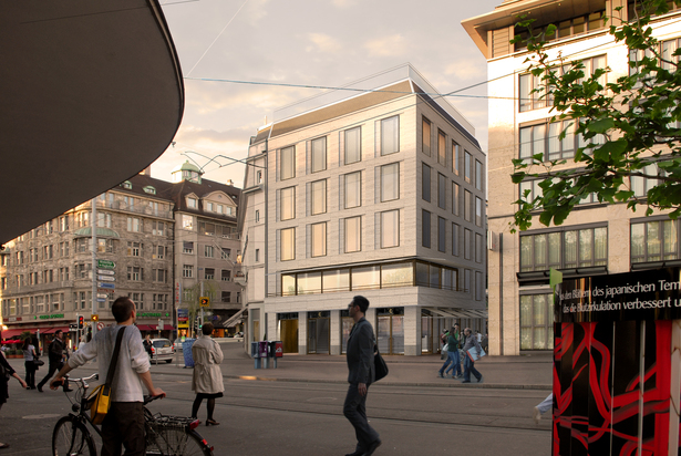 Exterior perspective