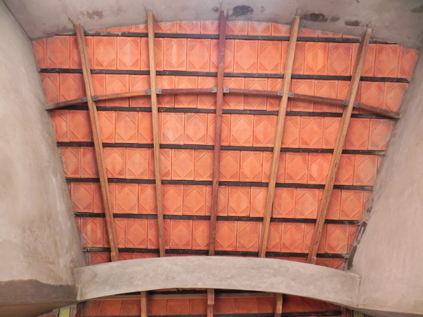 Dormitories roof - under construction