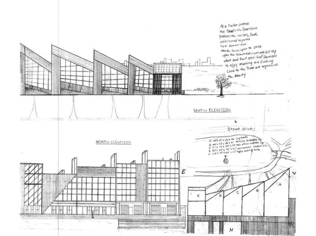 Thinking about facade and how it interacts with enviroment.