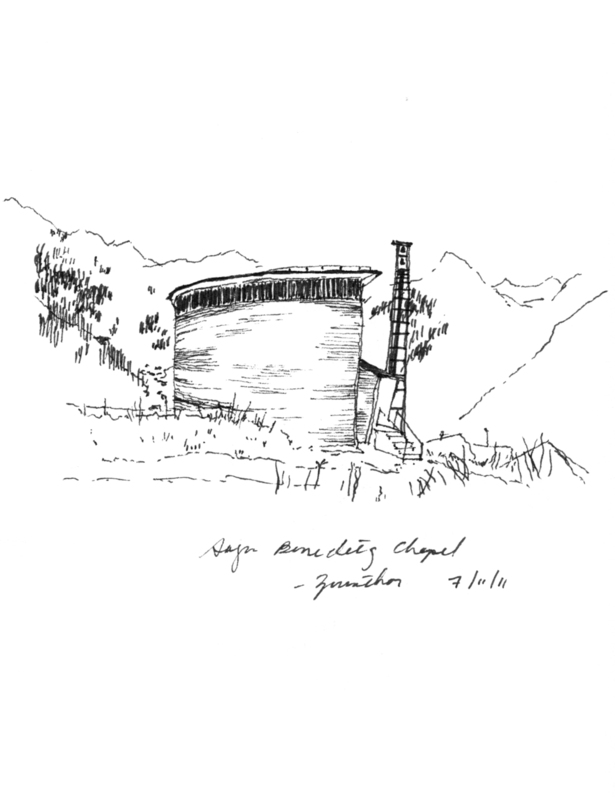 Sogn Benedetg Chapel, Sumvitg, Peter Zumthor