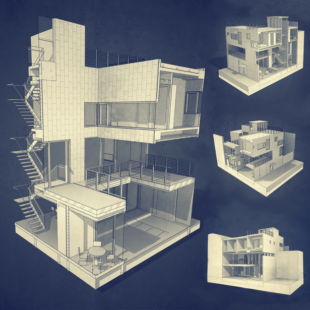BIM model. PAUL CREMOUX studio