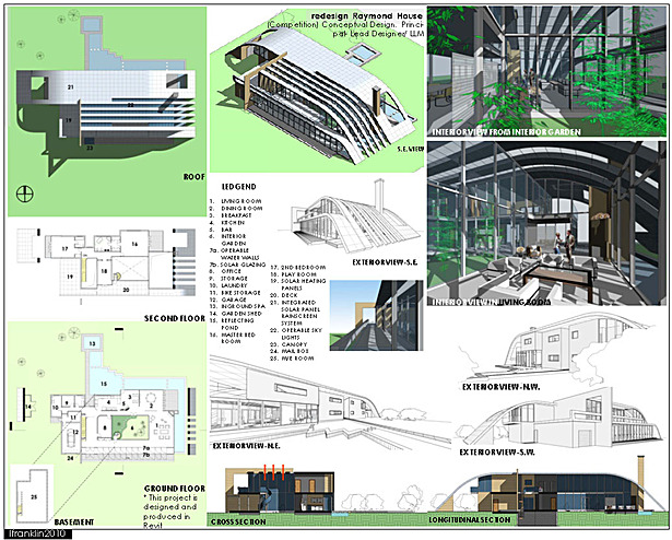 Redesign Raymond House (Competition) Conceptual Design. Principal- Lead Designer/ LLM