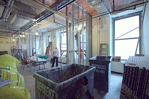 Executive Office View - Construction