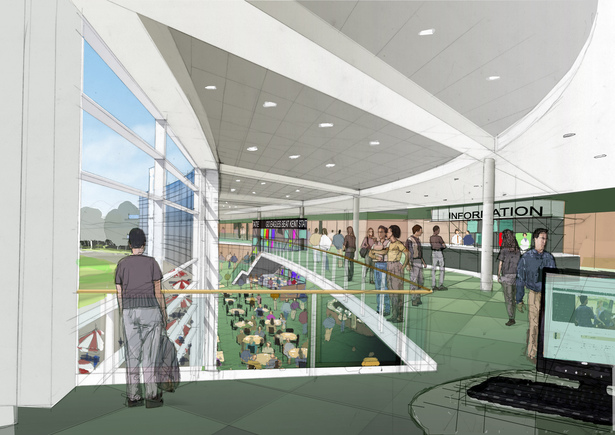 Interior Rendering by Barry Gribe of Burt Hill