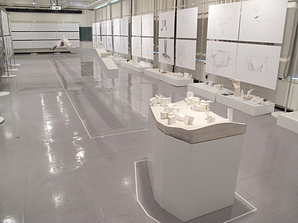 Studio installation at UCLA's end of year show, Rumble
