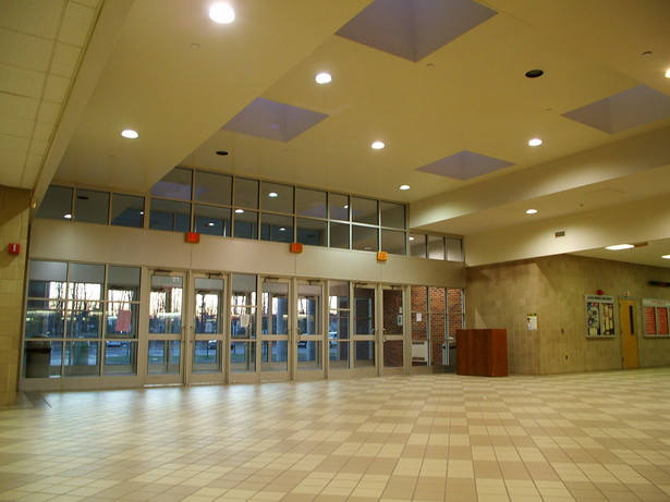 INTERIOR VIEW OF MAIN ENTRANCE